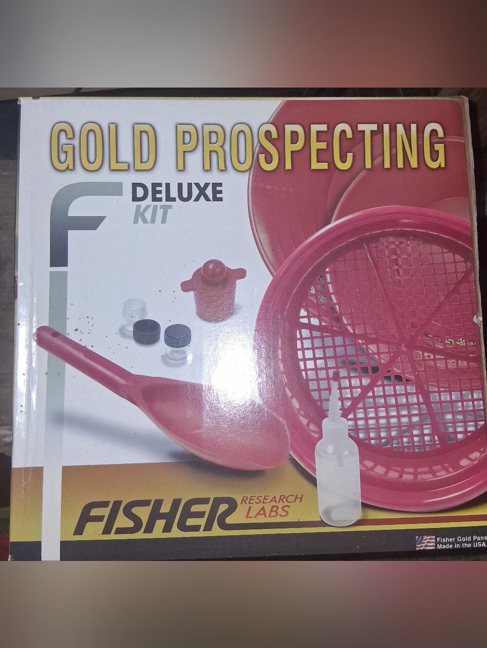 Fisher Gold Prospecting Deluxe Kit - Pink